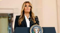 Melania Trump says she has ‘open communication channel’ with Putin about Ukrainian children