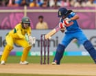 Women’s Cricket World Cup: Australia v India – live