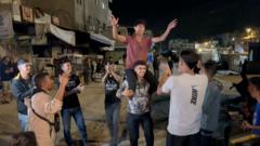 Watch: Scenes of celebration in Gaza after Trump’s announcement