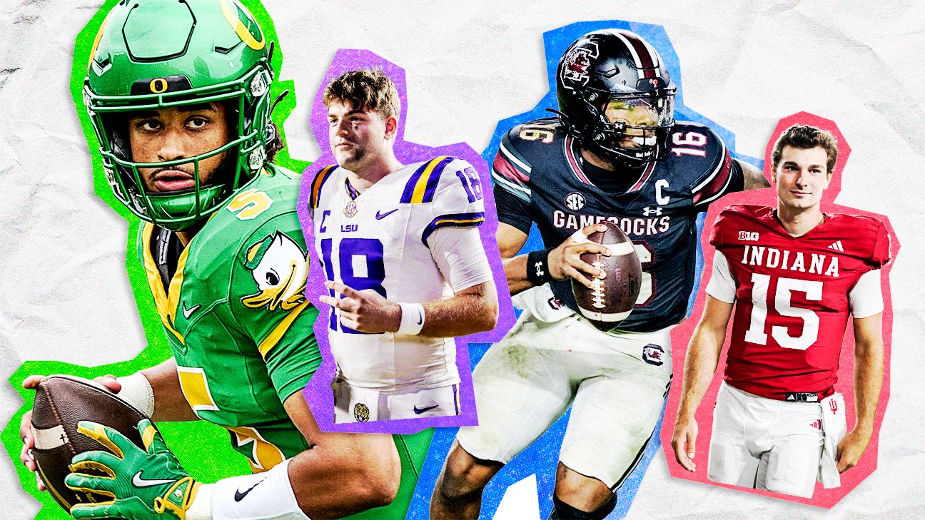 Reid’s debut NFL draft QB Hot Board for 2026