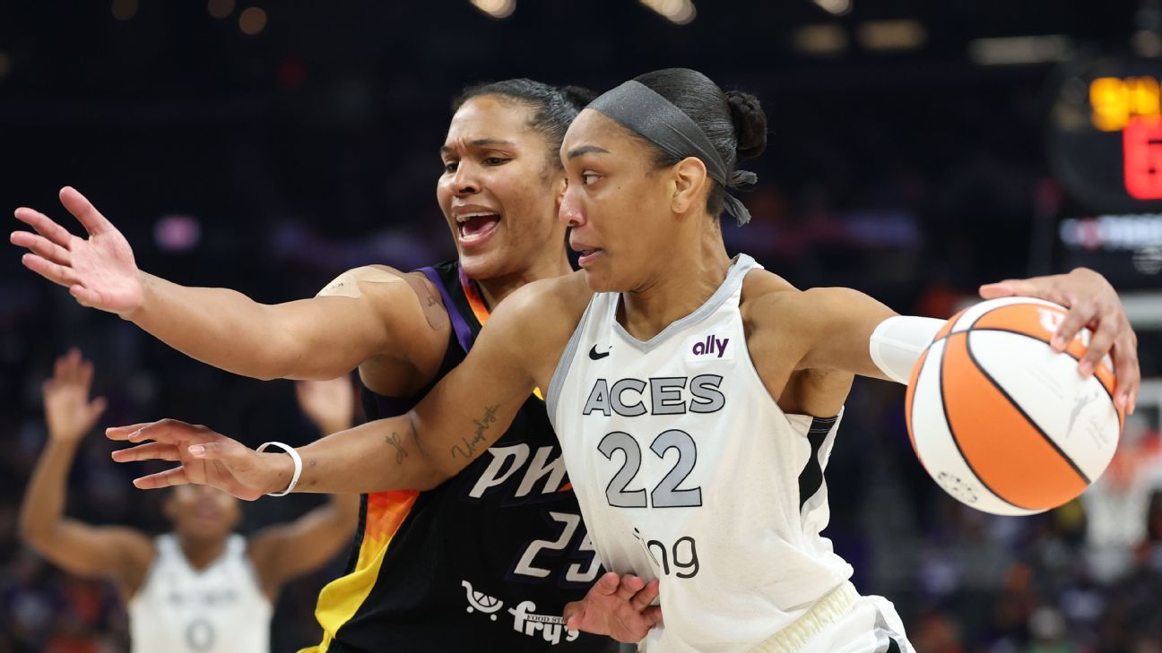 How the Aces defeated the Mercury in Game 4