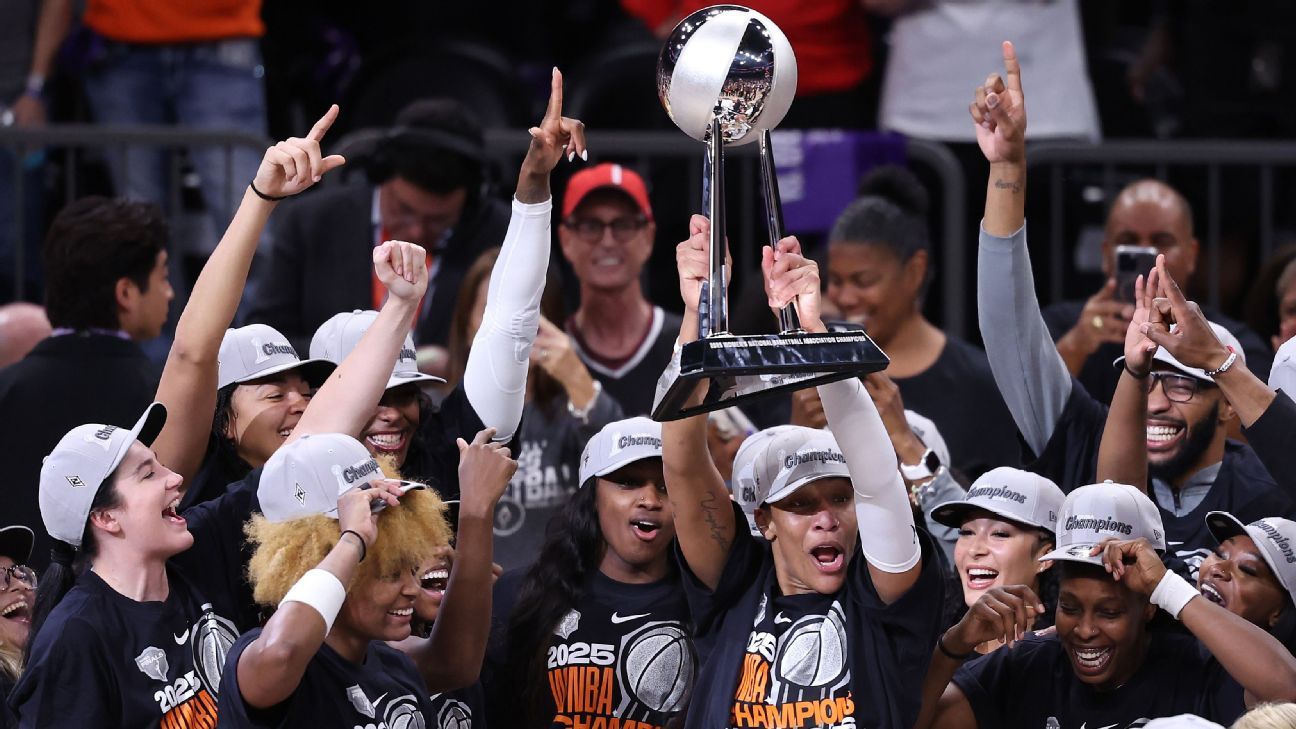 Aces sweep, solidify dynasty with 3rd title in 4 years