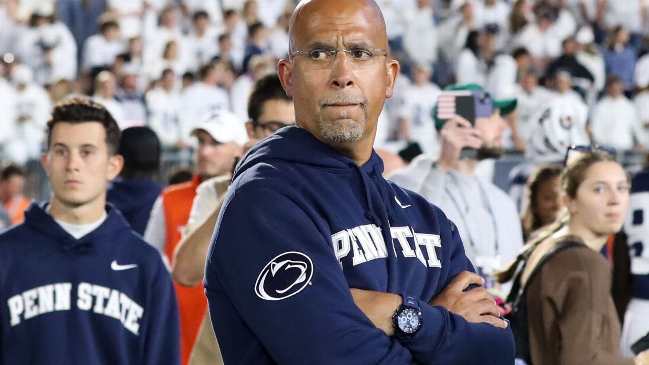 Penn State fires Franklin amid midseason free fall
