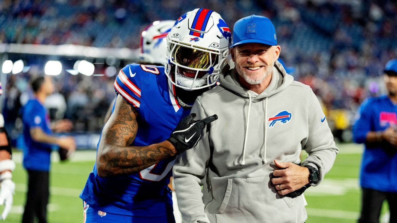 Bills coach Sean McDermott has adapted: From taking and giving away playcalling to becoming more personable