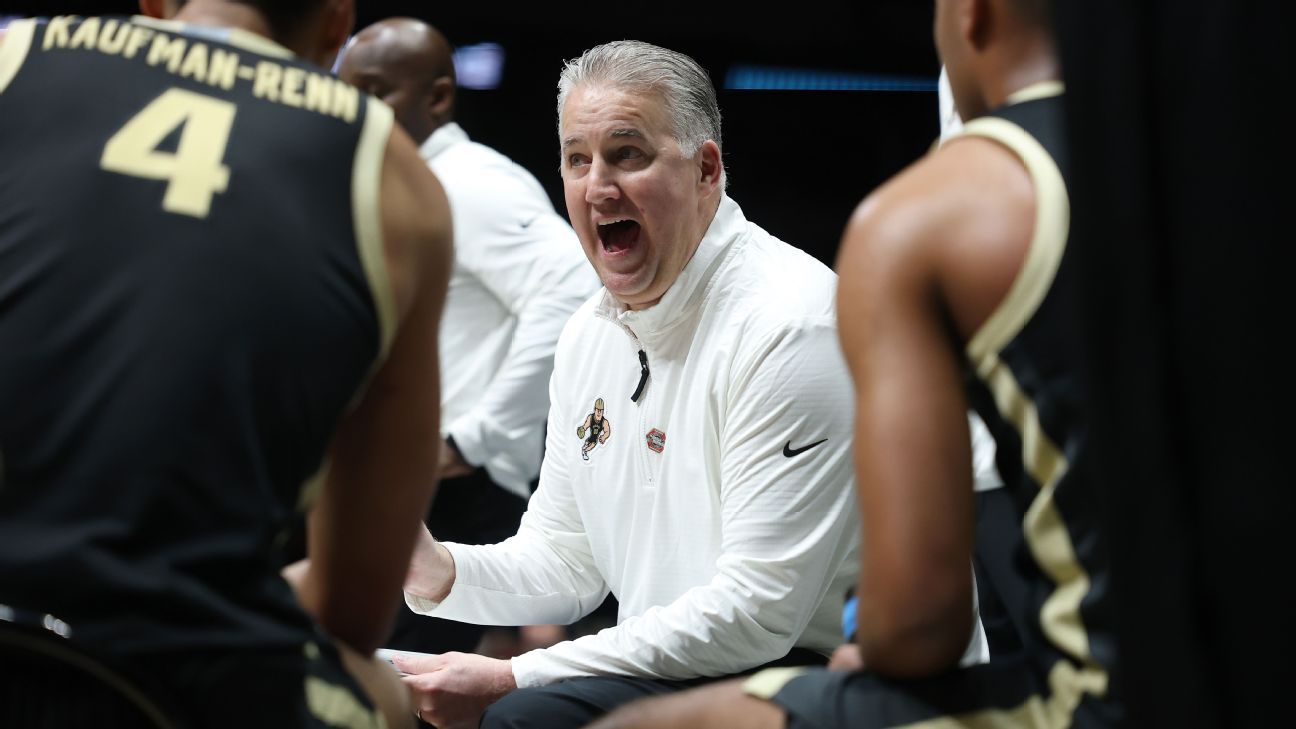 Purdue tops preseason AP Top 25 poll for 1st time