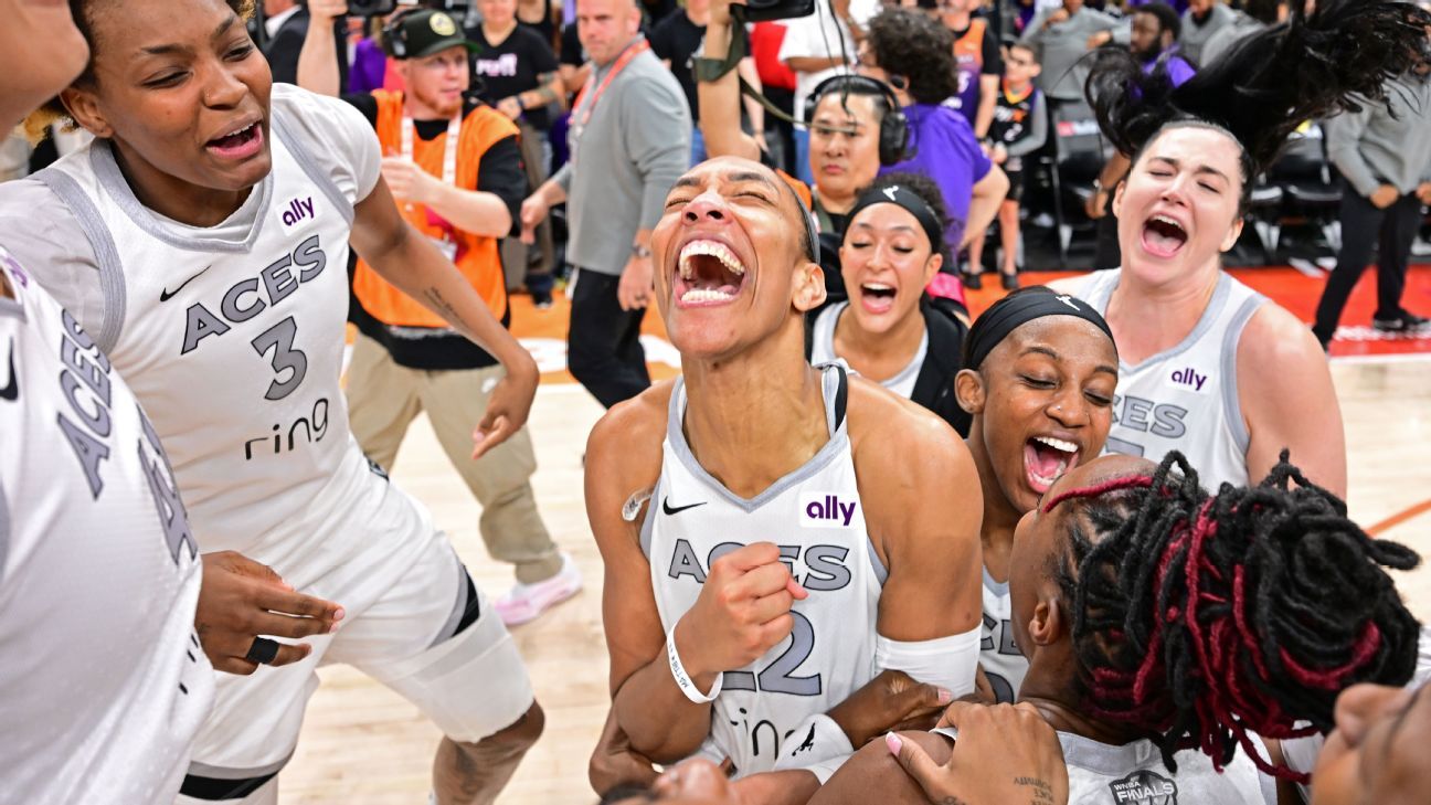 Ranking every championship team: 2023 Aces are No. 1